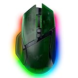 Razer Basilisk V3 Pro 35K Phantom Green Edition - Anpassbare kabellose ergonomische RGB-Gaming-Maus - optischer 35K DPI Sensor (4-Wege-Scrollrad, 13 anpassbare Tasten) Phantom Green