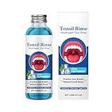 Erfrischende Mundspülung – 12,7 cm Flasche | Pflege der natürlichen Formel: 120 ml Mundwasser für die Gesundheit des Zahnfleisches und einen frischen, empfindlichen und trockenen Atem, ideal