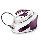 Tefal SV8054 Express Anti-Kalk Dampfbügelstation | 2800W | 6,5-Bar | Anti-Kalk-Kollektor | Optimale Dampf-/Temperaturkombination für alle Stoffarten | Automatische Abschaltung | 1.8 L | 35x21x24cm