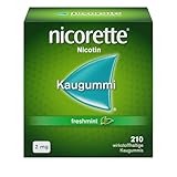 Nicorette Kaugummi freshmint mit 2 mg Nikotin zur Raucherentwöhnung, 30 Stück