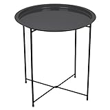 Bo-Camp Beistelltisch Harlem Tablett Camping Garten Klapp Tisch Grill BBQ 46x50