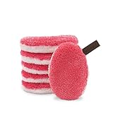 waschies waschbare Abschmink- & Reinigungspads wiederverwendbar, porentiefe Reinigung nur mit Wasser, hautschonend, hypoallergen, supersoft 'Pink Edition' 6er Set