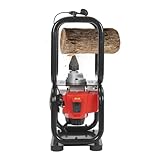 Gasbetriebener Holzspalter, 3,4 PS, 64 cc, manueller Startmotor für effizientes Brennholzschneiden, ideal für den Außenbereich