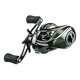 Köderrolle – -Angelrolle | Legierung 8 kg Max Drag -Rolle | Niedriges Profil Wurfrolle für Moschus | Angelzubehör leichter Köder-Feederspender Spinner für Profis Anfänger