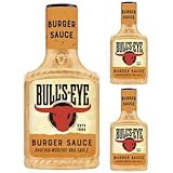 Mit Pufai Grocery, Heinz Bulls-Eye Rauchige Sauce mit Gemüsestückchen rauchig-würzige BBQ-Sauce Sauce Soßen 300 Mililiter x 3 STÜCK