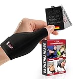 VIGO SPORTS universelle Daumenbandage für rechts & links - atmungsaktive Daumenschiene ohne Schweiß & Gerüche - Daumenorthese für Daumenschutz - Daumen Bandage für Daumensattelgelenk - Daumenstütze