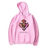 SKALSDVXC Emilia Pérez Merch Trainingsanzug mit Kapuze, langärmelig, für Herren und Damen, Rosa, Größe 4XL, rose, 4XL