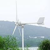 Windkraftanlage 2000W Windgenerator 24V 48V Windturbine...