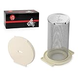 Luftfilterkäfigführung und Endkappe für Yamaha Big Bear 350 Moto-4 250 350 Timberwolf 250 YFB250 1987-2000 Kodiak 400 1993-1999 1YW-14458-01-00