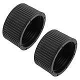 ifundom 2 Stück Pool Sandfilter Ablaufkappe mit Dichtung Gummidichtung Ersatzteil Kompatibel Sxhg Langlebig Dichtend für Schwimmbadfilter Spa Zubehör