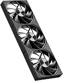 upHere gaming U3K3 PC Lüfter, 4-Pin PWM 120mm Lüfter, Hohe Leistung Kühlung 1650 RPM Hydraulic Bearing PC Fans, 25dB(A) Leiser Daisy Chain Lüfters für PC Case CPU Kühlung - Schwarz