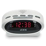 iCES ICR-210 Radiowecker - Radiowecker mit 2 Stunden...