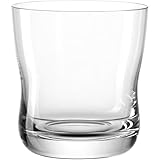 LEONARDO HOME Vita Trinkglas, 1 Stück, spülmaschinengeeignetes Wasserglas, hochwertiger & ergonomischer Trink-Becher aus Glas, elegantes & modernes Saft-Glas, alltagstauglich 330 ml, 054495