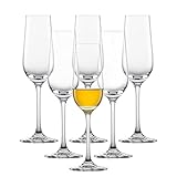 SCHOTT ZWIESEL Sherryglas Bar Special (6er-Set), klassische Schnapsgläser mit Stiel, spülmaschinenfeste Tritan-Kristallgläser, Made in Germany (Art.-Nr. 111224)