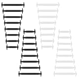 Enreluya Silikon Schnürsenkel Ohne Binden(32 Stück),...