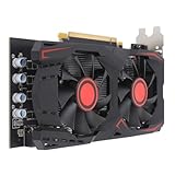 Ouitble Grafikkarte GTX550TI 6GB D5 192bit PCI Express X16 2.0 mit Dual -Fan -Gaming -Grafikkarte Unterstützt DVI VGA HD Multimedia Interface