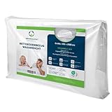 Sensalou Bettdecken Oberbett Decken Inkontinenz Bezug 155 x 200 cm wasserdicht