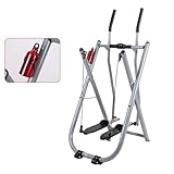 Fitnessgeräte Heimtrainer Heimtrainer Elliptischer Crosstrainer Faltbares Workout Air Walkers Cardio Dual Trainer Aufrecht für Home Gym Übung