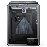 Creality K1 3D Drucker, FDM 3D Printer mit 600 mm/s Höchstgeschwindigkeit, Doppel Lüfternkühlung, Ein-Tasten-Selbsttest, Automatische Nivellierung, Druckgröße 220x220x250 mm