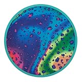 Waboba Flobo - Wasser Frisbee/Fliegende Scheibe - Fliegt gerade und weit, wenn Sie am Strand sind - Psychedelic - 18 x 1.5 cm