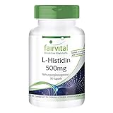 L-Histidin Kapseln 500mg - HOCHDOSIERT - VEGAN - 90 Kapseln - Aminosäure