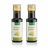 Sanct Bernhard Johanniskrautöl aus frischem Johanniskraut | parfümfrei | 2 x 100 ml