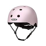 Melon »Tokyo« Leichter und Cooler Fahrradhelm für Damen, Herren und Kinder mit maximalem Schutz Größe M-L (52-58 cm) Rosa Pink Pastell Einfarbig …