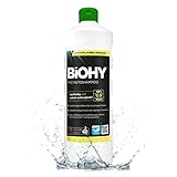 BIOHY KFZ Autoshampoo (1l Flasche) | Bio Autoreiniger schützt Lack vor Schmutz von Außen | biologisch abbaubares Reinigungsmittel | für Hochdruckreiniger geeignet | kraftvolles Konzentrat