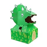 YARNOW 1Stück Dinosaurier Papiermodell Für DIY Puzzle Manuelle Montage Fördert Praktische Fähigkeiten Und Rollenspiel Für Kreativen Spielspaß
