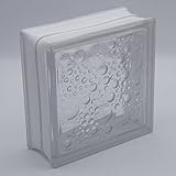 Fuchs Design Glasbausteine Savona Klar, 19x19x8 cm, 6 Stück