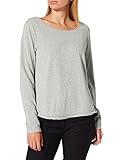 Marc O'Polo Damen B41238552493 Longsleeve Aus Bio-Baumwolle, Langarmshirt Mit Rundhalsausschnitt, Softes Damenshirt Lässigem Look, 903, S EU