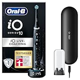 Oral-B iO Series 10 Luxe Edition Elektrische Zahnbürste/Electric Toothbrush, Magnet-Technologie, 7 Putzmodi für Zahnpflege, Lade-Reiseetui, cosmic black, TESTSIEGER Stiftung Warentest (12/2023)