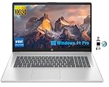 HP 43.9 cm FHD Business Laptop 2024, 32GB RAM, 1TB SSD, 12th Gen Intel Core i3-1215U (6-Core, Beat i5-1135G7), Wi-Fi, lange Akkulaufzeit, Webcam, Numpad, Windows 11 Pro, KyyWee Zubehör