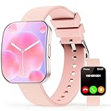 MFVLP Smartwatch für Herren und Damen, 4,7 cm HD AMOLED Curved Display Fitnessuhr