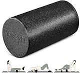 Yes4All Hochdichte Faszienrolle 30/45/60/90 CM Foam Roller, Schaumstoffrolle für Rücken Wirbelsäule, Beine, Pilates Rolle, Regeneration, Dehnung & Fitness-Rolle zur Selbstmassage, Viele Farboptionen