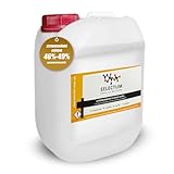 Pure Reine Citronensäure 46-49% | Flüssiger Bio-Entkalker für Küche & Bad | Effektiv gegen Kalkablagerungen | 100% natürliche Inhaltsstoffe | Lebensmittelsauber | (5000 ml (1er Pack))