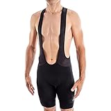 Castelli 4521005 Endurance 3 BIBSHORT Men's Shorts Schwarz-Weiss XL