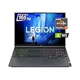 Lenovo Legion 5 Pro Gaming Laptop 16 Zoll WQXGA 2K IPS 165Hz, AMD 8-Core Ryzen 7-5800H (Beat i9-10885H), GeForce RTX 3070 8GB, RGB Hintergrundbeleuchtungstastatur, Windows 11 (32 GB RAM,1TB PCIe SSD)