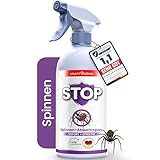 KRAFTKÖNIG PREMIUM Spinnenspray - Sofort + Effektiv Formel - 500ML Anti Spinnenspray - Alternative zu Spinnengift mit Tipps zur Spinnenabwehr - Spinnenabwehrspray Made in Germany