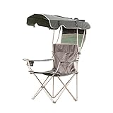 BAKUGO Outdoor Markise Automatischer Klappstuhl Klappstuhl Strand Camping Angeln Stuhl (Grün)