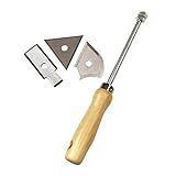 mako GmbH Universalschaber mit auswechselbarer Klinge aus Edelstahl - Schaber zum Entfernen alter Lacke und Abbeizen