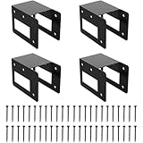 Holzregal zur Aufbewahrung, langlebig, platzsparend, aus Metall, pulverbeschichtet, für Hof, Garage, Kabine, Scheune, Fa