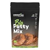 GREENTime Bio Patty Mix 135 g (vegan & glutenfrei) | pflanzliche Frikadellenalternative aus Erbsenprotein | ergibt 300 g = 6 Frikadellen | zum Braten oder Grillen | wiederverschließbar