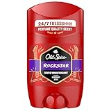 Old Spice Rockstar Deostick 50ml, 24/7 Frischhh bei Täglicher Anwendung, Langanhaltender Duft in Parfumqualität, Schützt vor Gerüchen, Ohne Aluminiumsalze