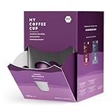 My Coffee Cup – MEGA BOX LUNGO BELLISSIMO – BIO-KAFFEE I 100 Kaffeekapseln für Nespresso®³-Kapselmaschinen I 100% industriell kompostierbar und nachhaltig – 0% Alu