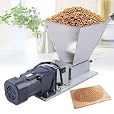 Getreidemühle Gerstenmühle – 60 W Malzzerkleinerer für Weizenmaismahlen, Tierfutter-Pellet-Maschine für Braufabrik, Bauernhof, elektrische Multifunktions-Getreidemühle