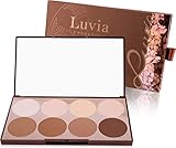 Luvia Contouring Palette - Prime Contour Mit Extra Leicht Verblendbarem Setting Powder, Bronzer, Kontur Puder & Highlighter Make-Up Für Jeden Hauttyp - Geschenk für Frauen - Geschenkidee