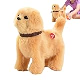 Générique Realistischer Roboter-Welpe | interaktives und realistisches Plüschspielzeug für Kinder, Haus, Geburtstag, Weihnachten