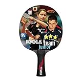 JOOLA 52004 Tischtennisschläger Team Junior ITTF Zugelassener Allround Tischtennis-Schläger für Anspruchsvolle Spieler-5-fach verleimtes Spezialsperrholz, Mehrfarbig, One Size