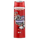 Old Spice Night Panther 3-in-1 Duschgel für Haar, Gesicht und Körper 400 ml, langanhaltende Frische, Duft von Parfumqualität, Tiefenreinigung